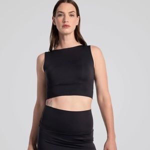 Epoque Evolution One Crop Top | Black | Size XS